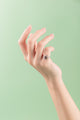 Celestial Arc Ring – handcrafted 925 sterling silver ring with starry arc design by Argenté Jewelry