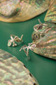 Sterling silver ring with iridescent wings – Mother of Pearl design
