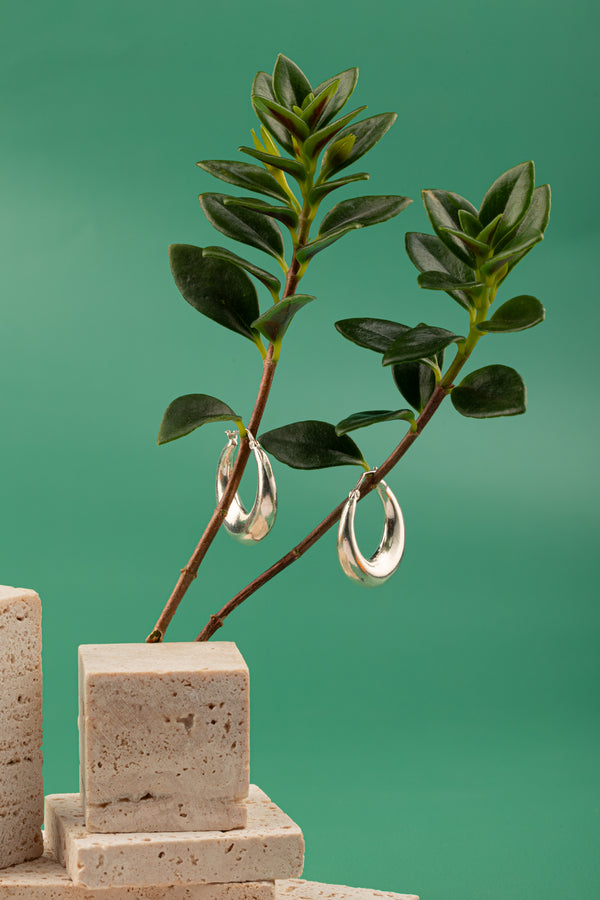 Celestial-inspired boho-chic jewelry – The Timeless Glow Earrings reflect the luminous elegance of moonlight